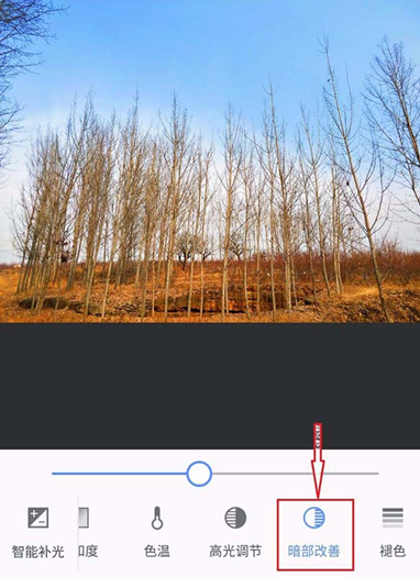 美圖秀秀APP中給圖片調色具體流程介紹