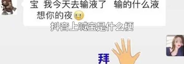 抖音上喊寶是什么梗