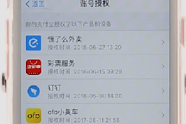 支付寶APP查看授權基礎操作