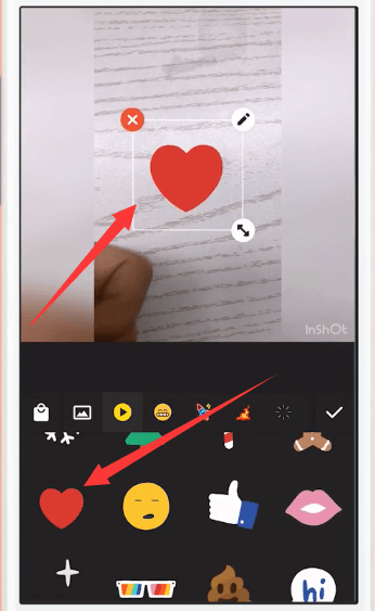 抖音中拍攝出特效愛心具體操作方法