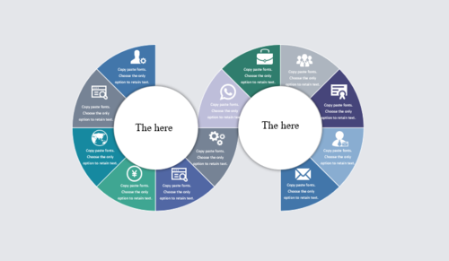 使用PPT制作出創(chuàng)意循環(huán)圖表具體操作方法