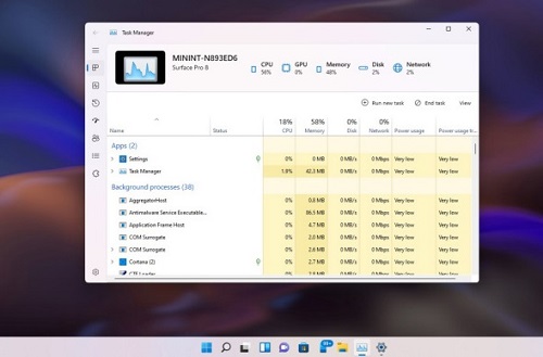 Win11全新支持App電池健康等新功能