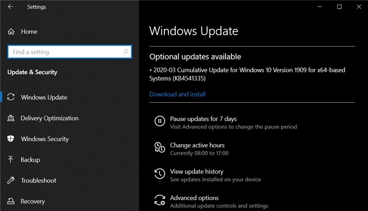 微軟暫停Win10更新補(bǔ)丁推送詳細(xì)內(nèi)容