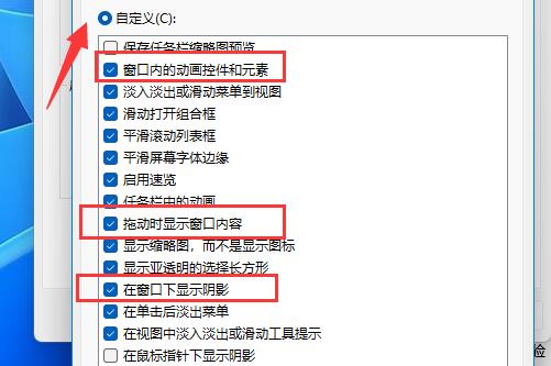 win11窗口動畫效果設置教程