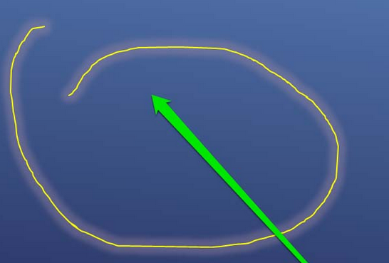 使用ppt繪畫出一條發光線條具體操作方法