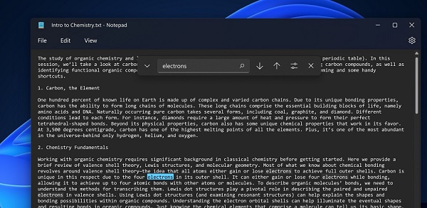 微軟重新構建win11記事本應用 功能和界面煥然一新