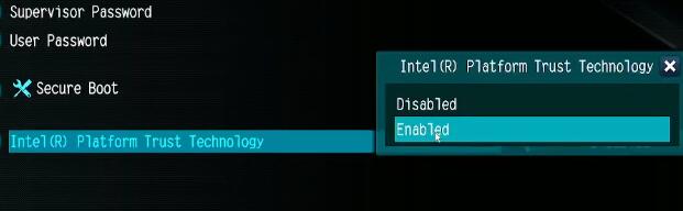安裝win11 bios設(shè)置教程