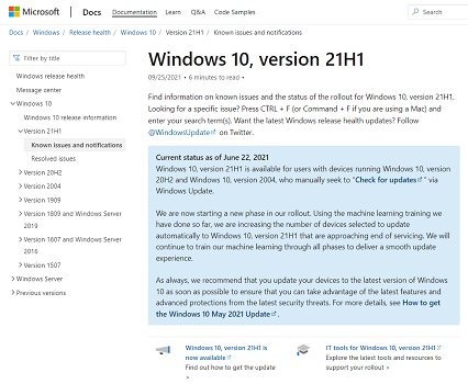 win10 KB5005101更新被撤回 因?yàn)闀?huì)導(dǎo)致程序無法打開