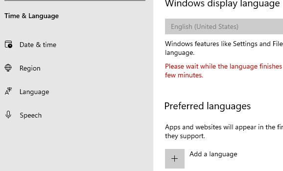 win11系統(tǒng)語言修改不了解決方法