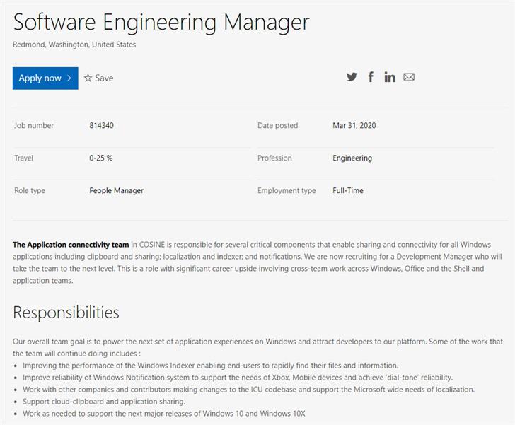 微軟暗示W(wǎng)in10將進行多項重大改進 云剪貼板 搜索
