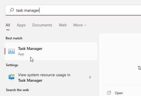 windows11任務管理器開啟方法