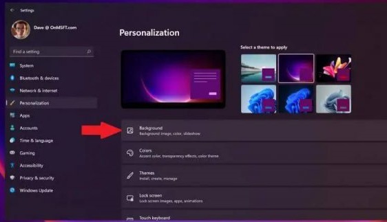 win11改桌面背景詳細教程