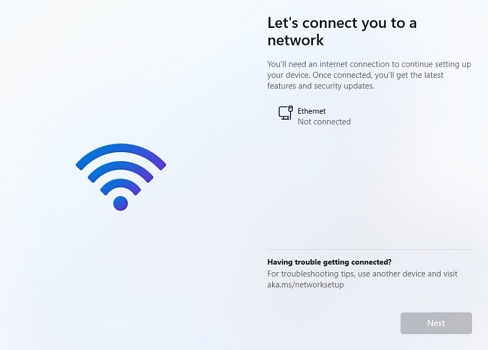 win11家庭版無法跳過微軟賬戶登錄 無法在新電腦上使用