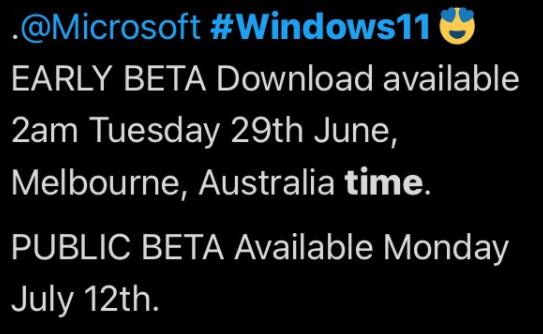 win11 dev推送的時間介紹