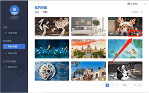 WPS畫報設置壁紙具體操作方法