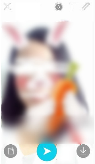 在snow中將拍出照片分享到朋友圈的詳細步驟