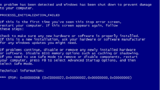 win7開機藍屏0x0000006b怎么辦