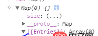 javascript - js中Map對象怎么拿到[[entries]]這個屬性的值？