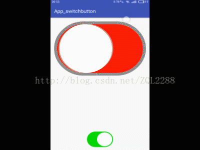 Android實現類似ios滑動按鈕