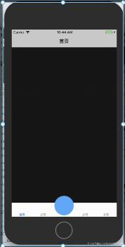 iOS自定義UITabBar中間按鈕