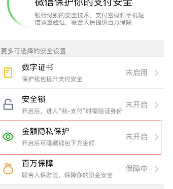 微信中設(shè)置隱藏錢包余額具體操作方法