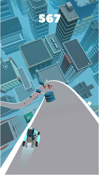 抖音上在空中開車的游戲名字是什么?抖音上在空中開車的游戲介紹!