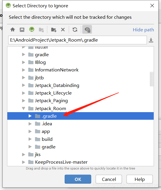 Android Studio 配置忽略文件的方法實現(xiàn)