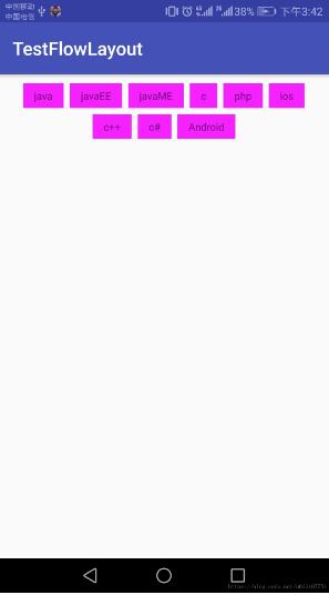 Android FlowLayout流式布局實現(xiàn)詳解