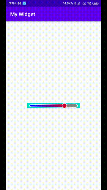Android自定義控制條效果