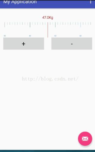 Android自定義控件之刻度尺控件