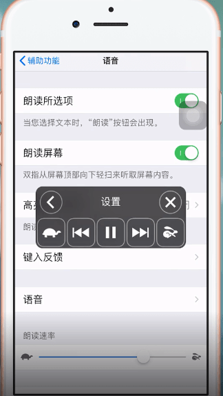 蘋果手機中微信設置朗讀功能具體操作方法