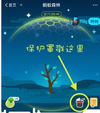 螞蟻森林能量保護(hù)罩有什么用 螞蟻森林保護(hù)罩如何獲得