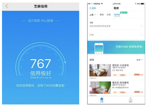 支付寶免押金租房地點? 支付寶芝麻信用租房免押金真假