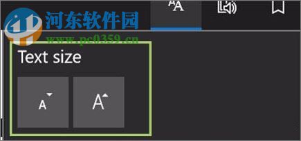 win10系統設置edge瀏覽器字體的方法