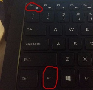 win10關(guān)閉fn熱鍵戴爾