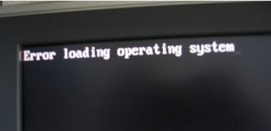 u盤重裝win10顯示error loading operating解決方法