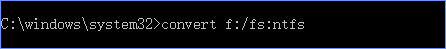 win10中fat32轉ntfs的方法