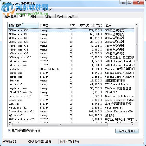 win7進程優化的方法