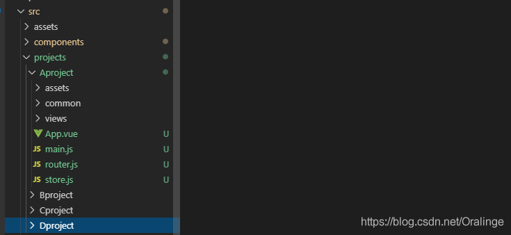 vue大型項目之分模塊運行/打包的實現
