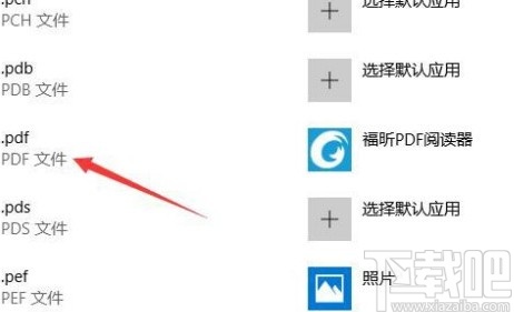 win10系統(tǒng)設(shè)置PDF文件默認(rèn)打開應(yīng)用的方法