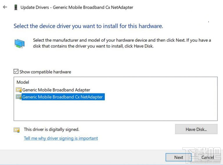 Windows 10 Build 17655怎樣通過Net Adapter框架的移動寬帶（MBB）USB類驅(qū)動程序連接？