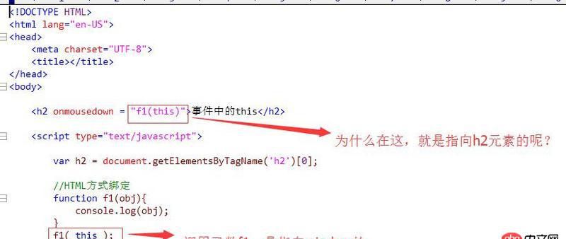 javascript - 事件函數中this指向