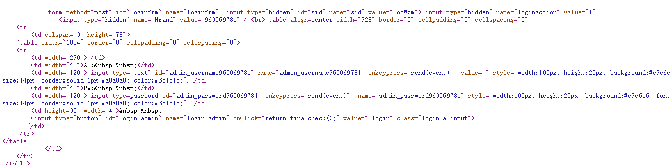 HTML表內(nèi)標(biāo)簽內(nèi)容每次都不一樣是如何實現(xiàn)的？