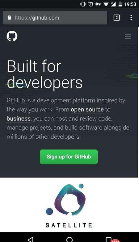 css - 手機端chrome打開github和bilibili等少數(shù)網(wǎng)站會發(fā)現(xiàn)地址欄周圍也會有背景色