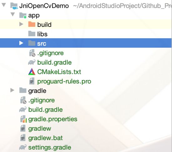 Android 通過cmake的方式接入opencv的方法步驟