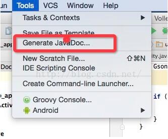 淺談Android Studio導出javadoc文檔操作及問題的解決