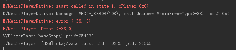 Android Studio 視頻播放失敗 start called in state1 異常怎么解決