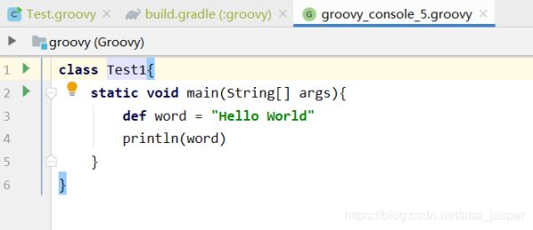 Android Studio 中運行 groovy 程序的方法圖文詳解