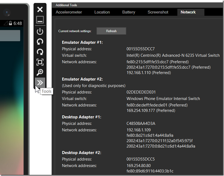 介紹 Visual Studio 的 Android 模擬器