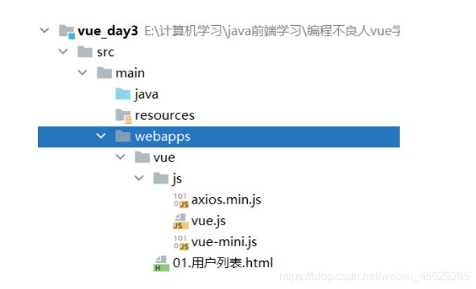 Vue結合Springboot實現用戶列表單頁面(前后端分離)